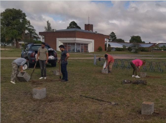 jornada de instalación de grandes especímenes